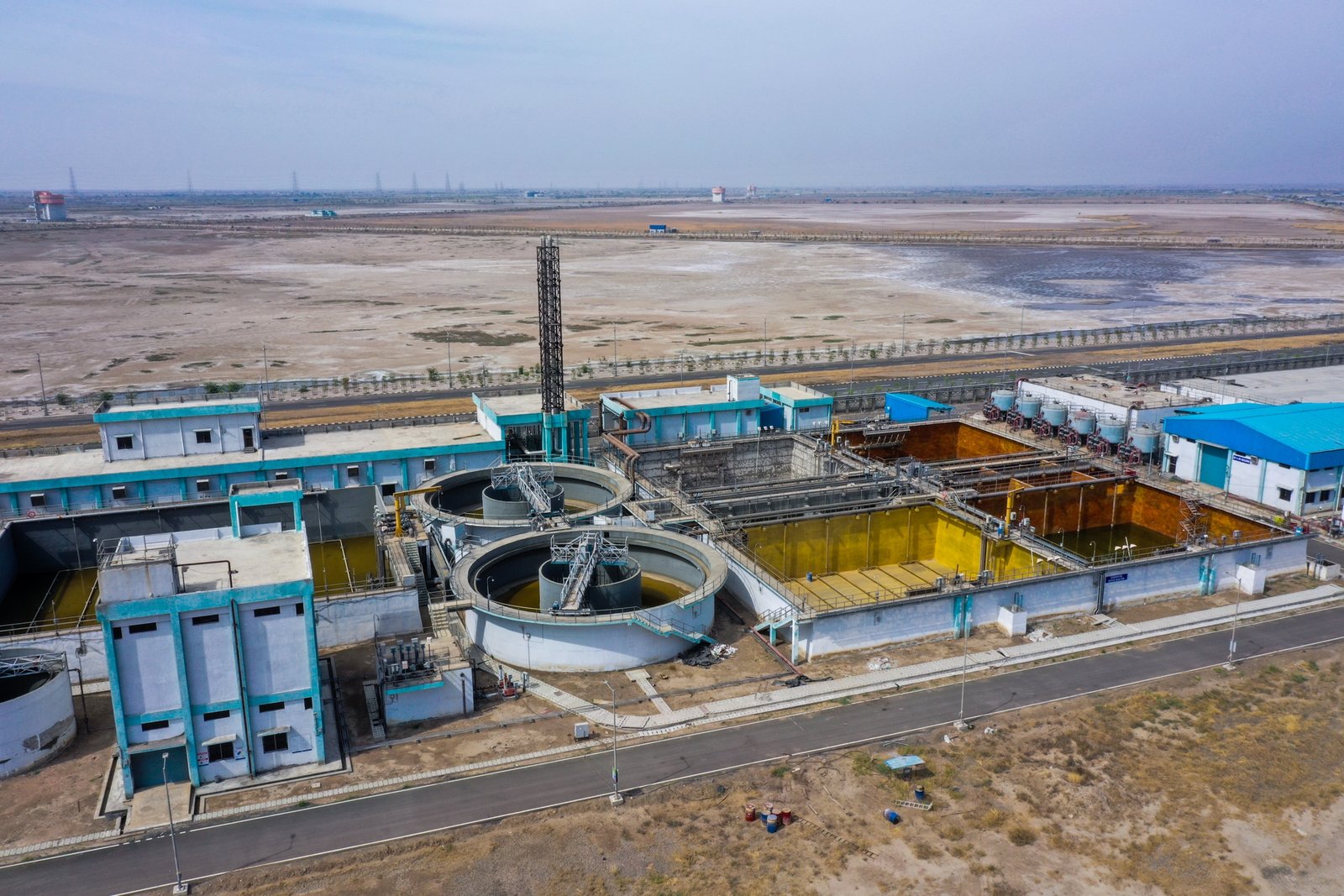 Enflluent plant